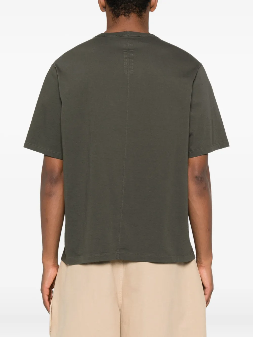 Rick Owens T-shirt van biologisch katoen Groen