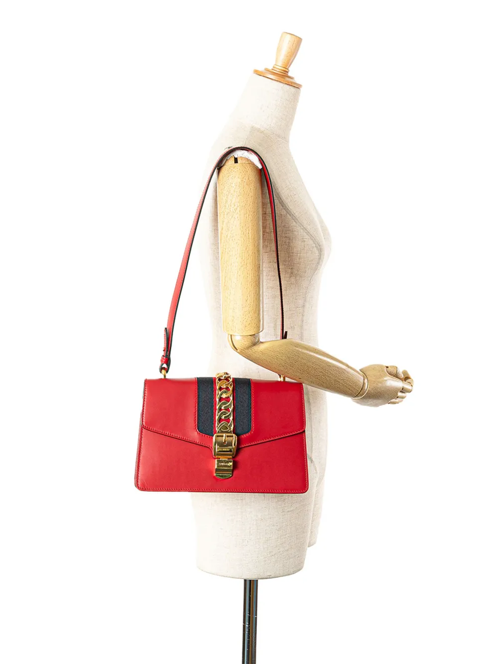 Gucci Pre-Owned 2016-2025 Small Leather Sylvie satchel | Pre-Owned | Image 2