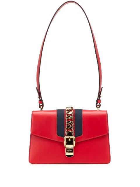 Gucci Pre-Owned 2016-2025 Small Leather Sylvie satchel