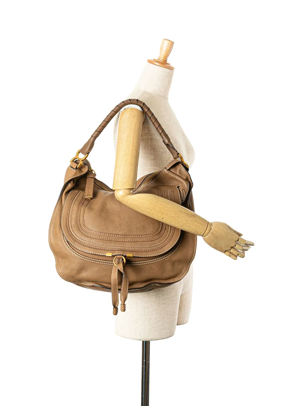 Chloé Pre-Owned 2011 Large Pebbled Calfskin Marcie hobo bag | Pre-Owned | Image 2