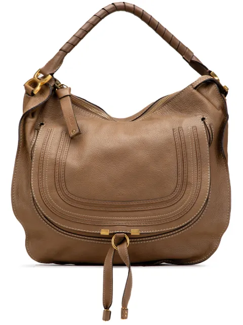 Chloé Pre-Owned 2011 Large Pebbled Calfskin Marcie hobo bag