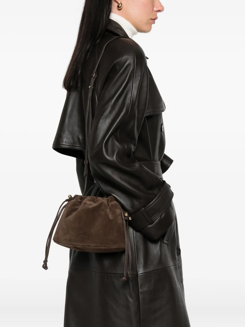 Strathberry suede clutch | Clutch Bags | Image 2