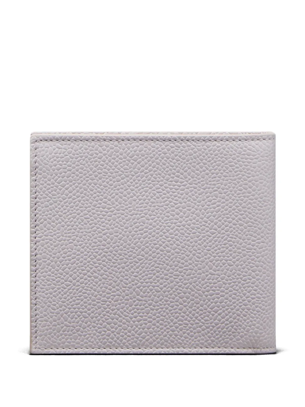 Thom Browne grained bi-fold wallet Wit