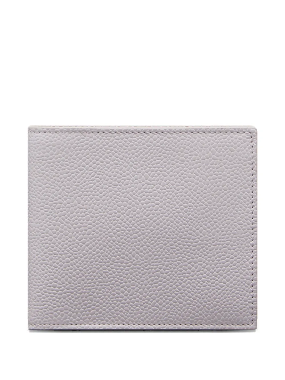 Thom Browne grained bi-fold wallet Wit