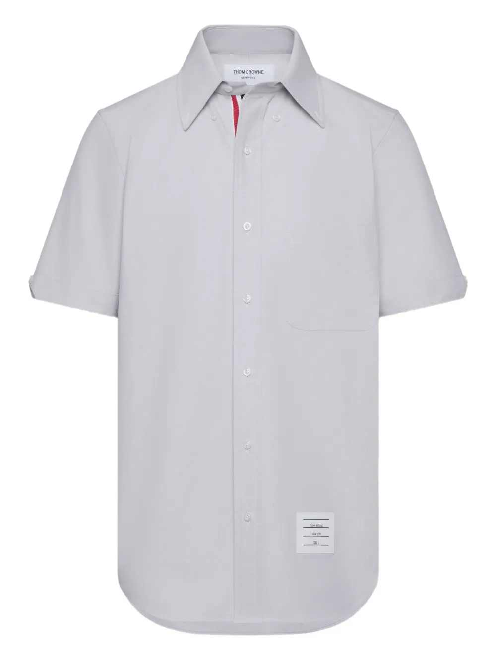 Thom Browne short-sleeve pocket shirt Grijs