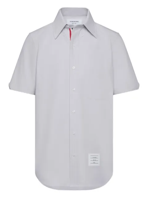 Thom Browne short-sleeve pocket shirt