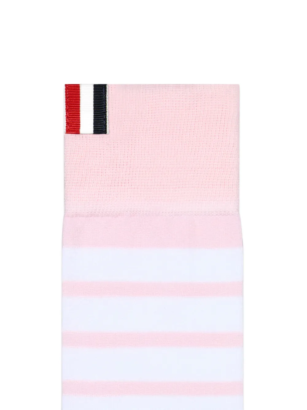 Thom Browne striped mid-calf socks Roze