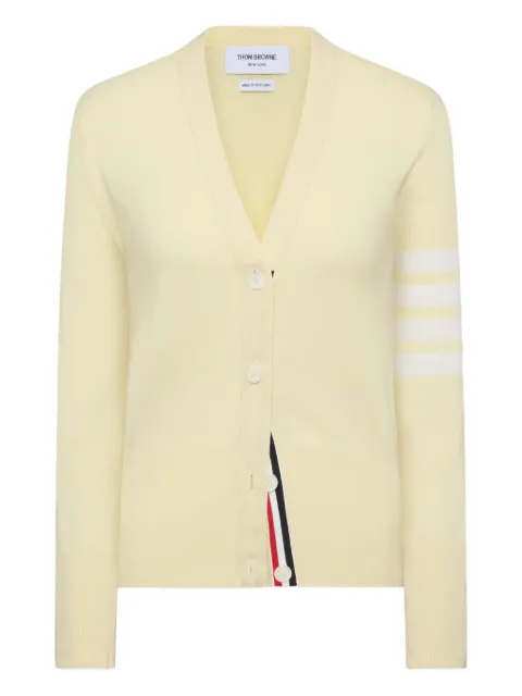 Thom Browne four-bar V-neck cardigan