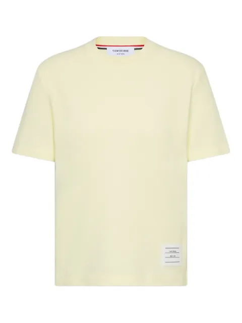 Thom Browne 4-Bar stripe-detail T-shirt