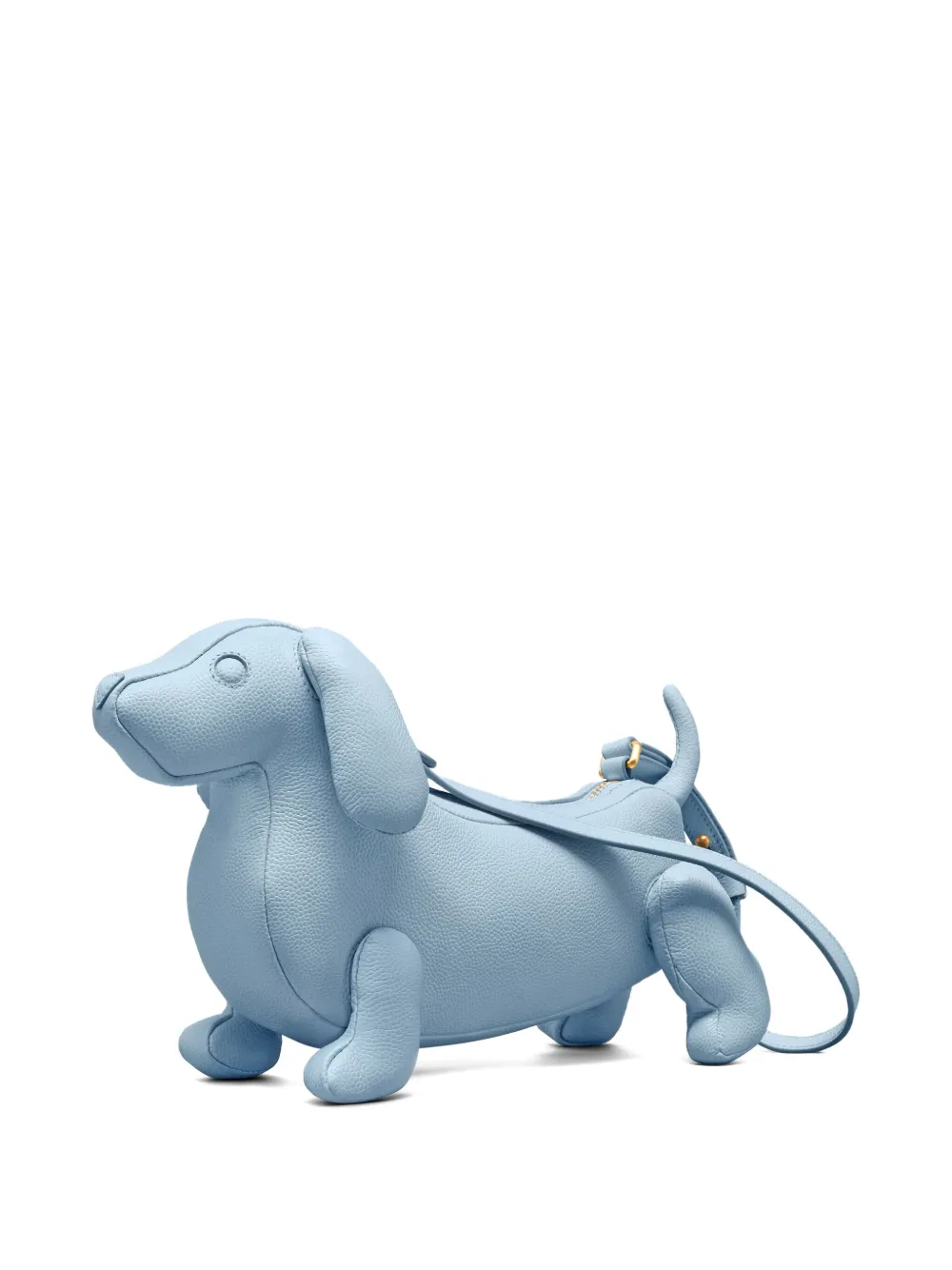 Thom Browne Hector Baguette dachshund shoulder bag Blauw