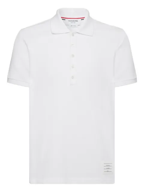 Thom Browne button-placket polo shirt