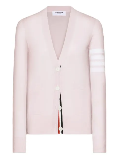 Thom Browne sleeve-detail V-neck cardigan