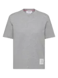 Thom Browne 4-Bar stripe T-shirt - Grey