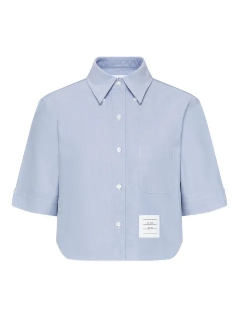 Thom Browne oxford short-sleeve shirt