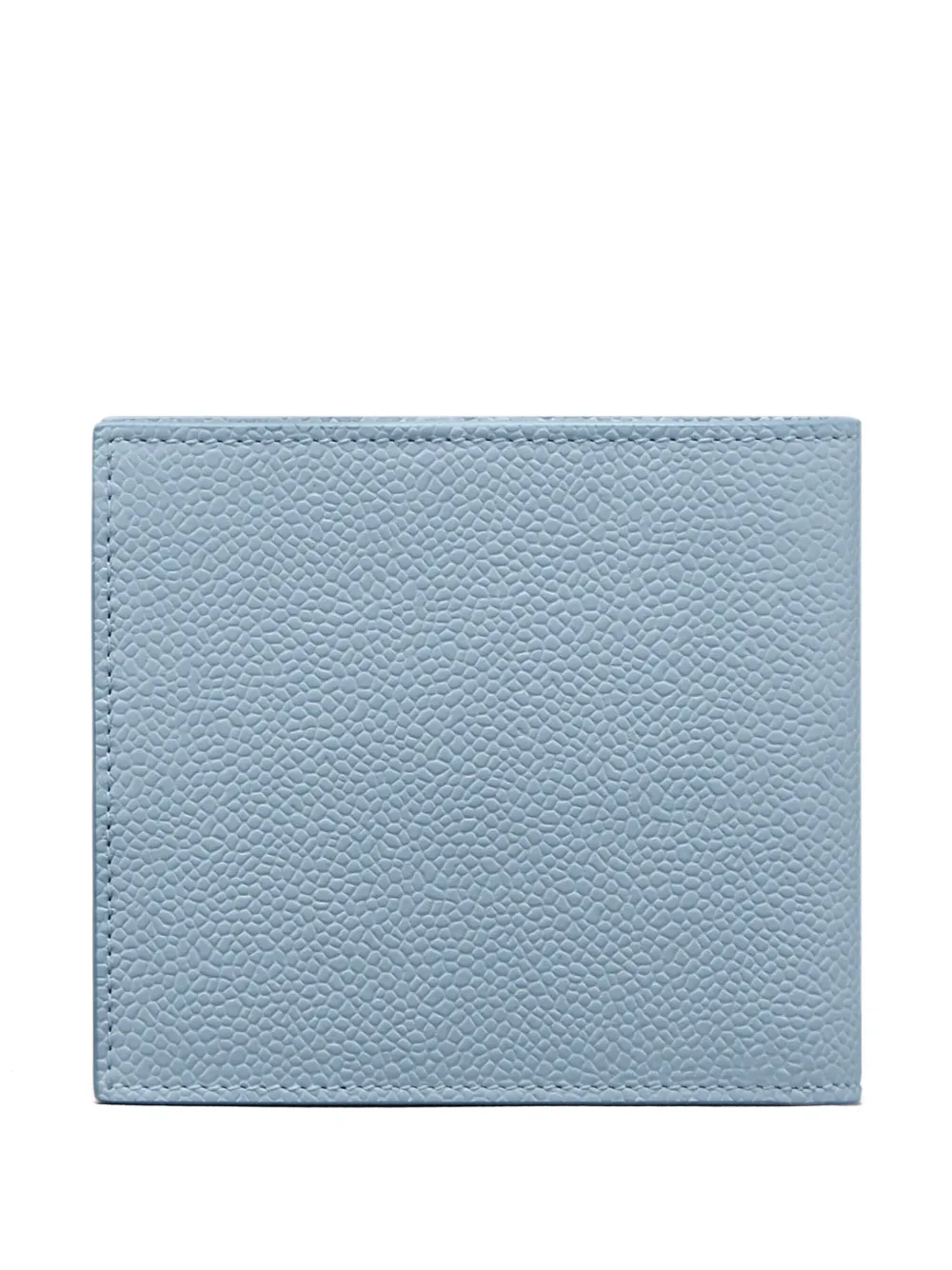 Thom Browne pebble grain bifold wallet Blauw