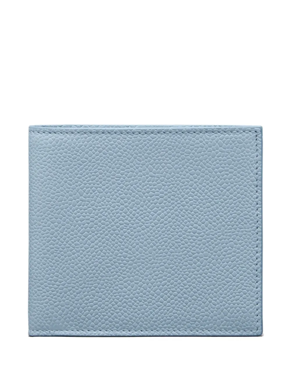 Thom Browne pebble grain bifold wallet Blauw