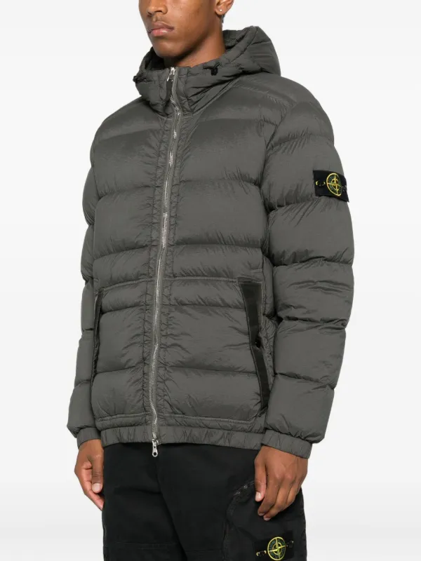 Stone Island Seamless Tunnel パデッドジャケット | グレー | FARFETCH JP