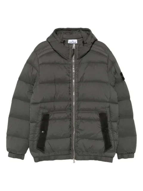 Stone Island Seamless Tunnel hooded puffer jacket