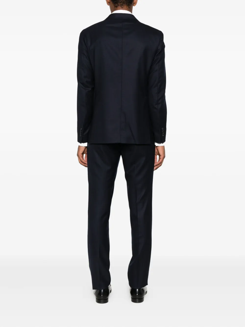 Tagliatore Blazer met enkele rij knopen Blauw