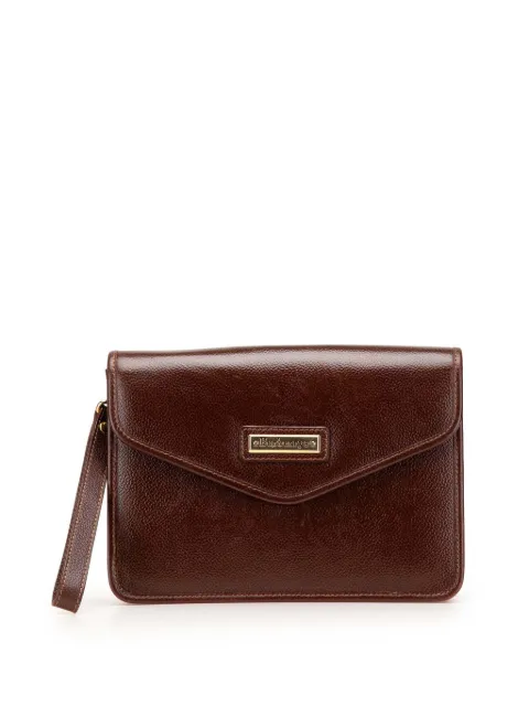 Burberry Pre-Owned 20th Century Leather Flap clutch bag