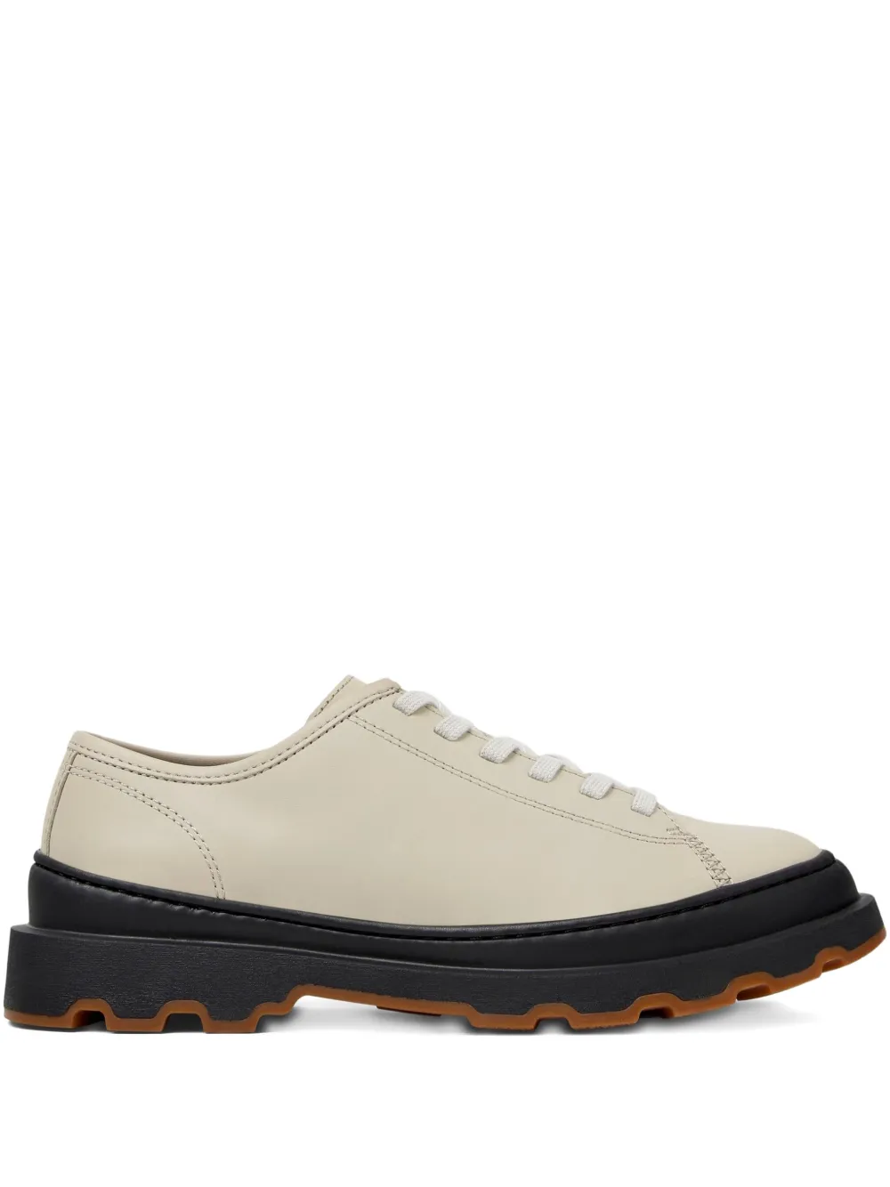 Camper Brutus+ lace-up leather sneakers Neutrals