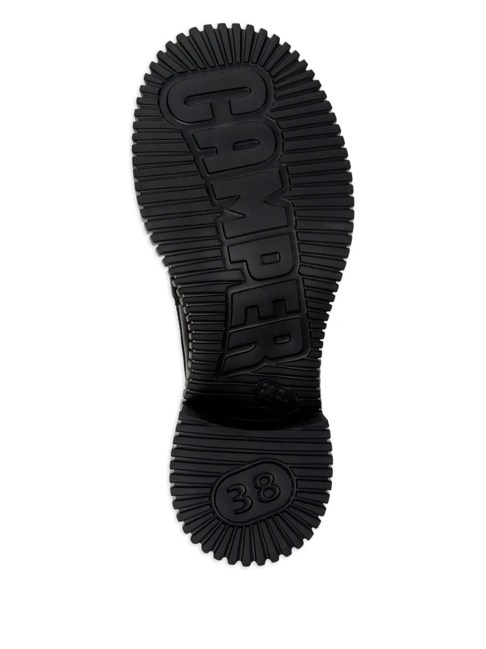 Camper Pix London penny leren loafers Zwart