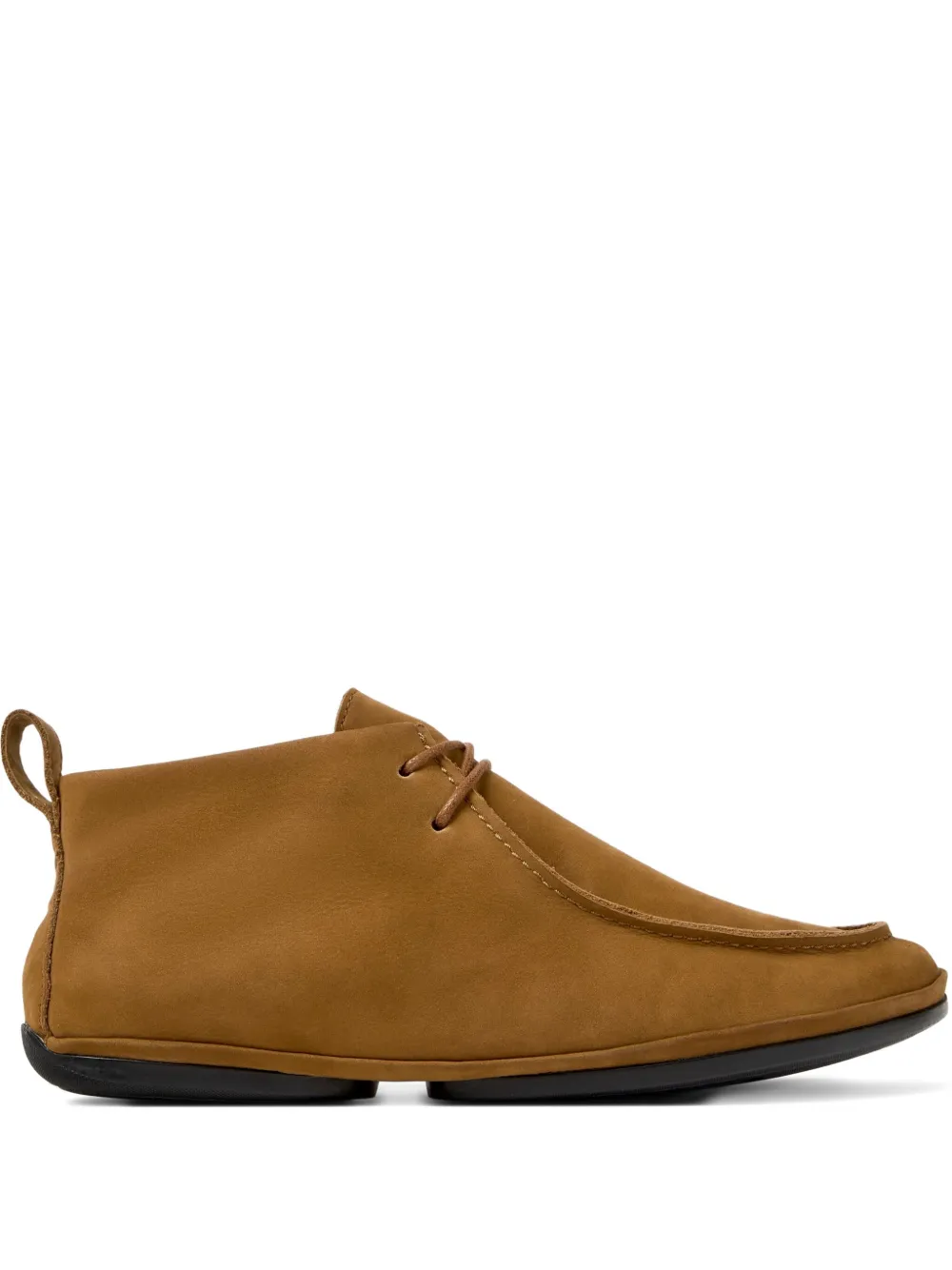 Camper lace-up leather boots Brown