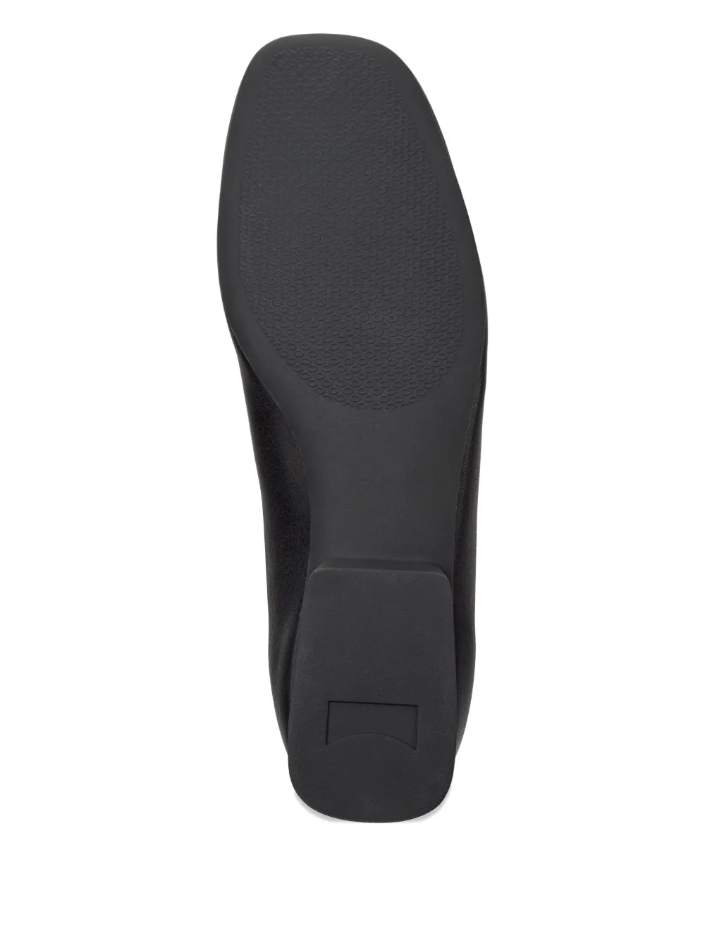 Camper Casi Myra lace-up leather flats Black