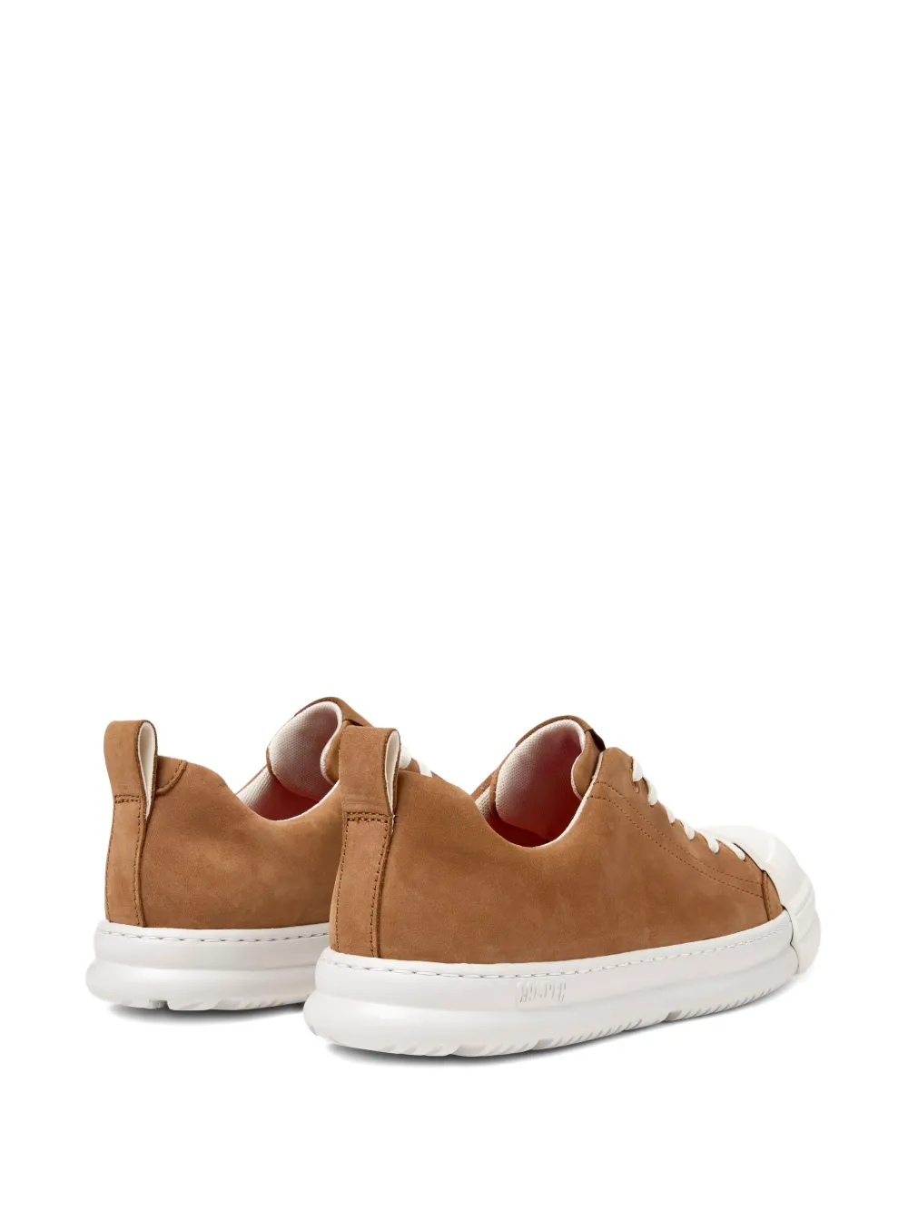 Camper Juction Runner lace-up nubuck leather sneakers Brown