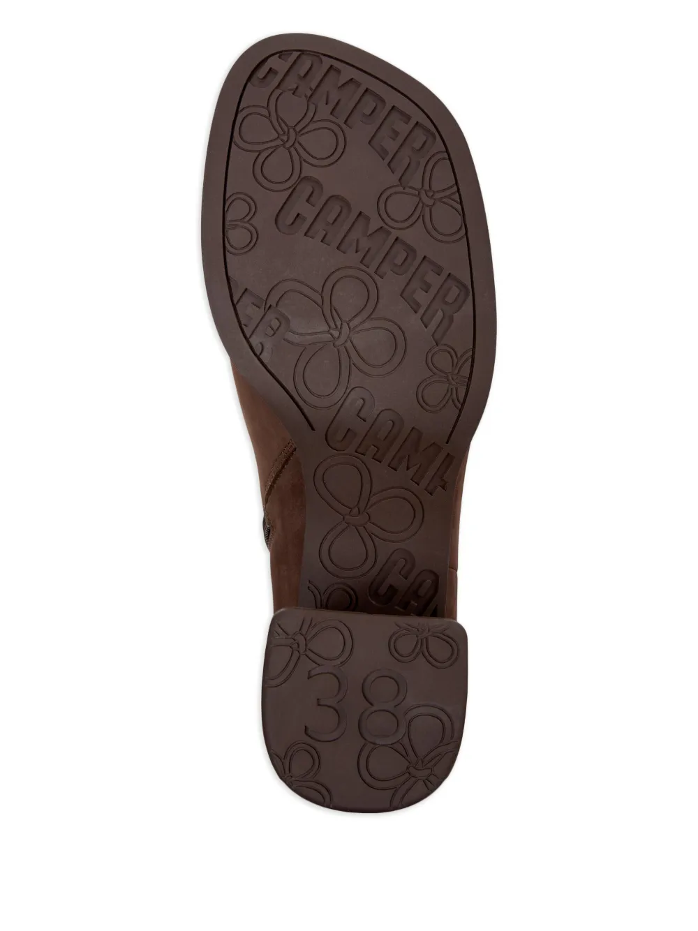 Camper Kora zip boots Brown