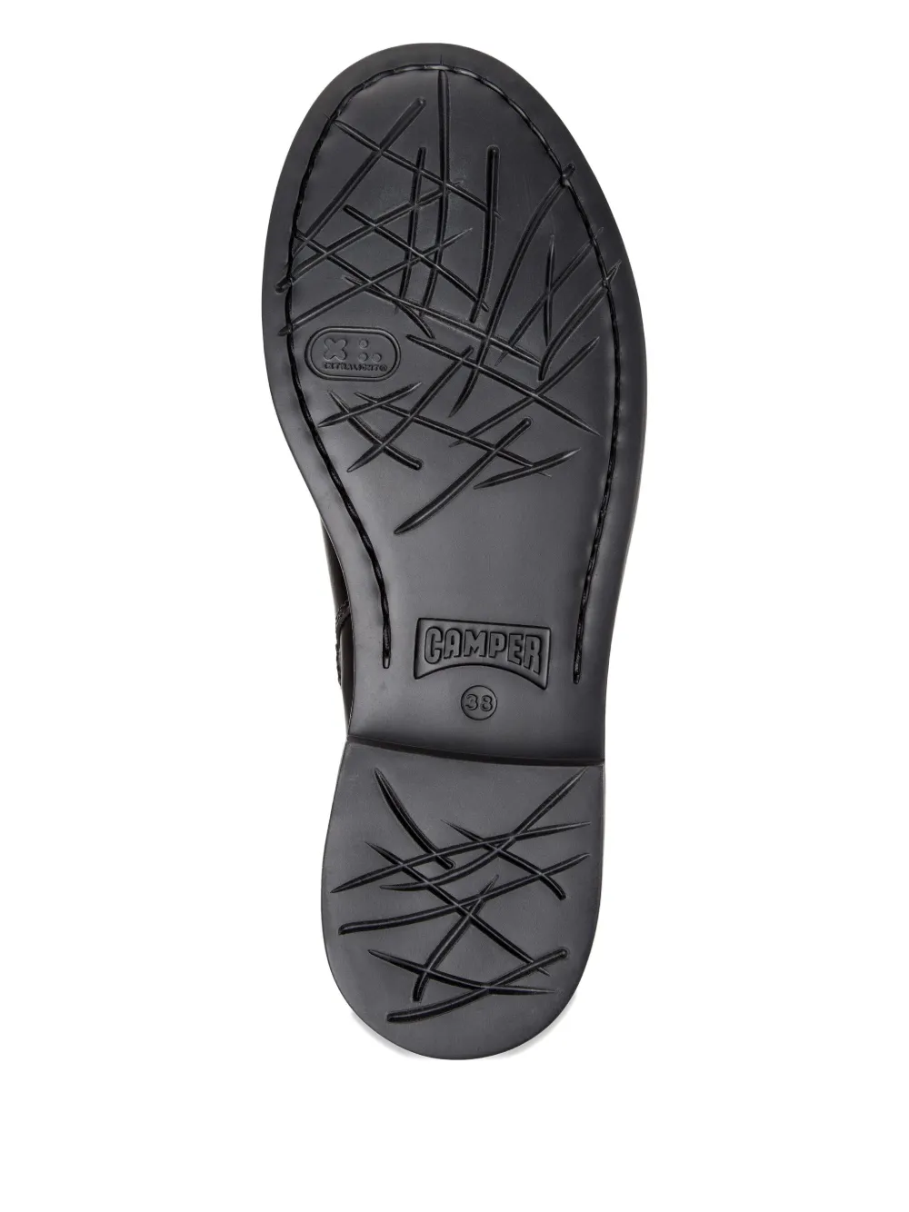Camper 42mm Dean leren laarzen Zwart