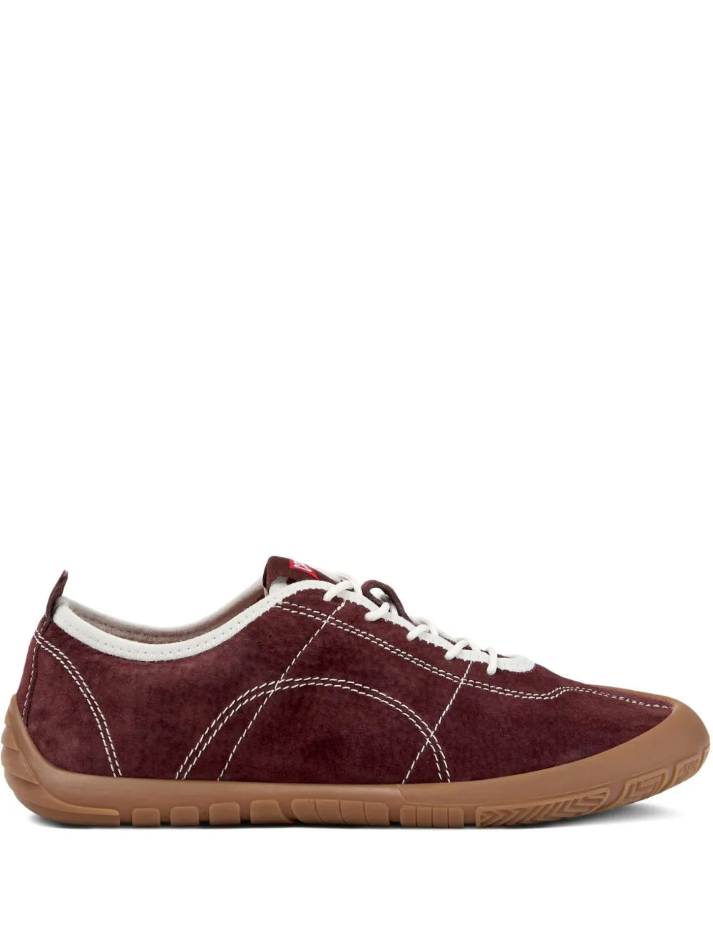 Camper Peu Path suede leather sneakers Red