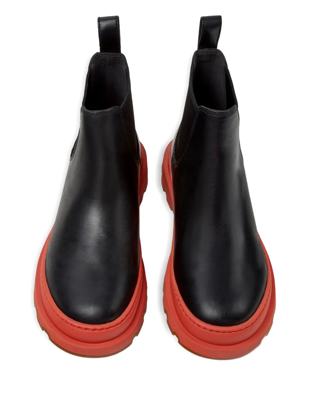 Camper Brutus Elastic-panelled Chelsea Boots In Black