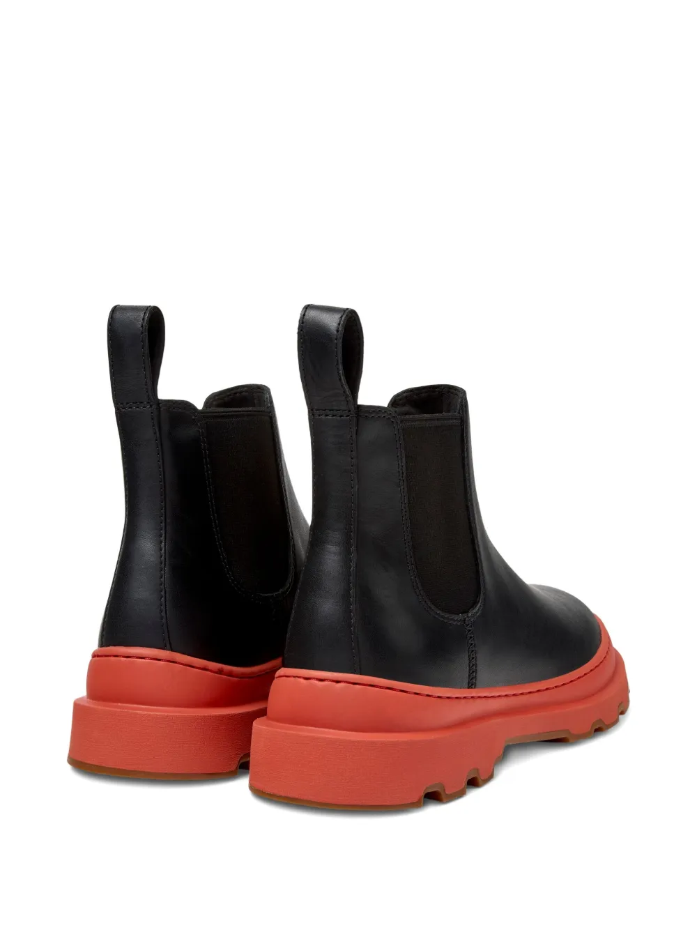 Camper Brutus Elastic-panelled Chelsea Boots In Black