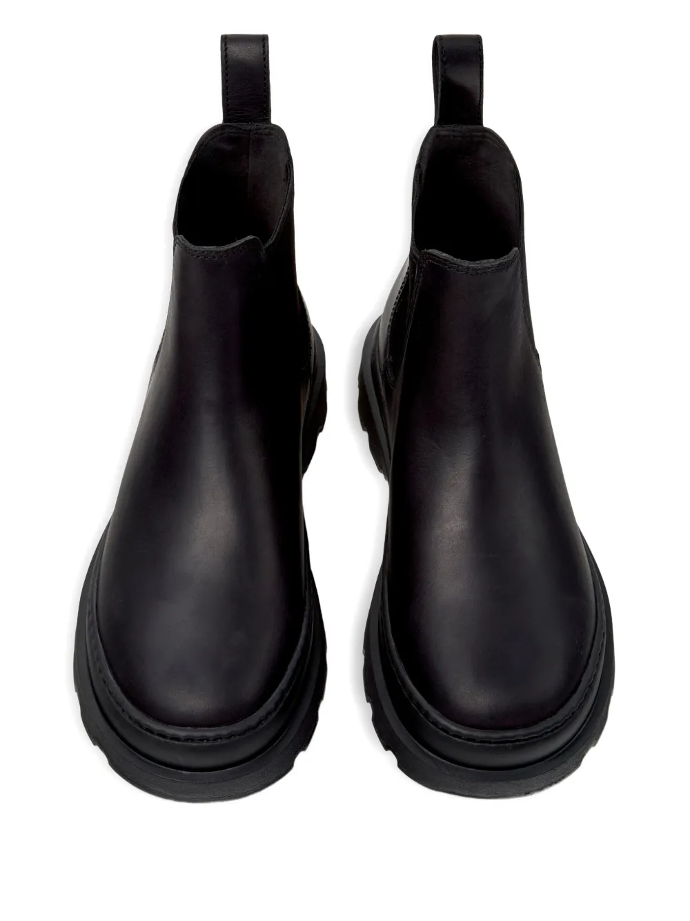 Camper Brutus elastic-panelled leather Chelsea boots Black
