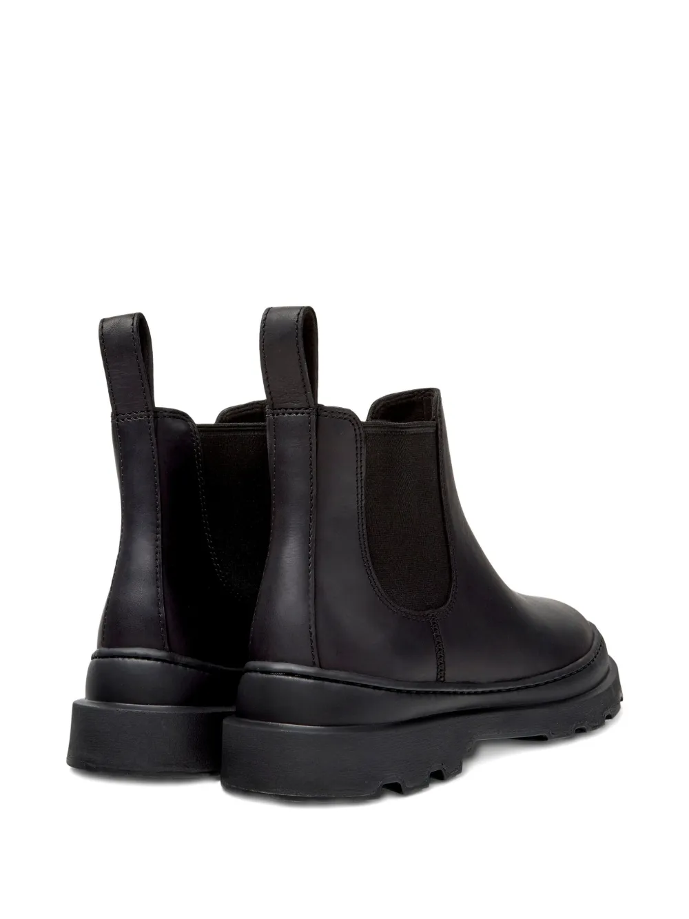 Camper Brutus elastic-panelled leather Chelsea boots Black