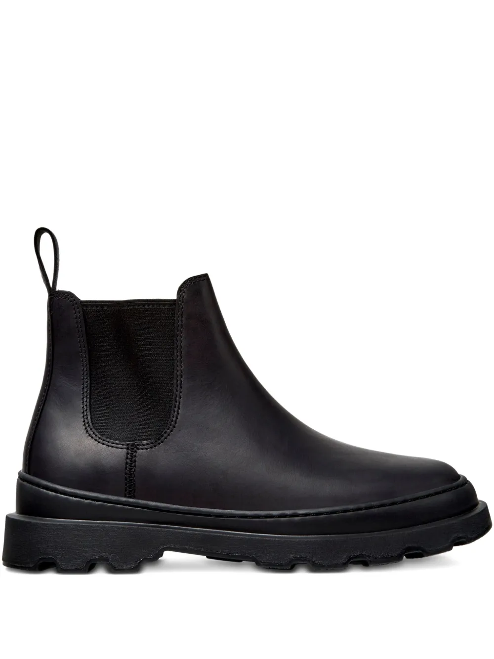Camper Brutus elastic-panelled leather Chelsea boots Black