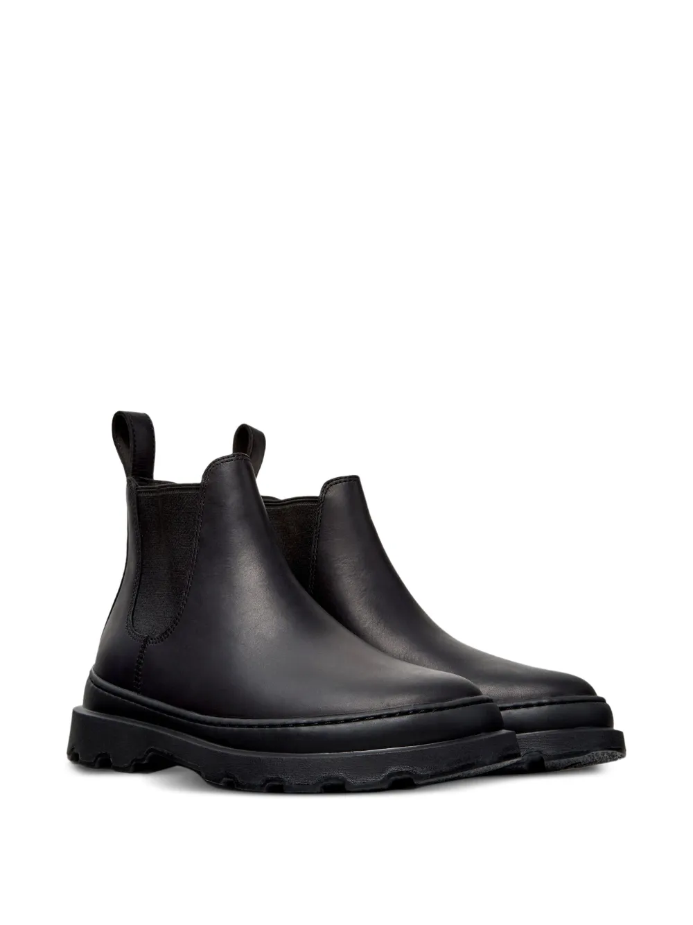 Camper Brutus elastic-panelled leather Chelsea boots Black