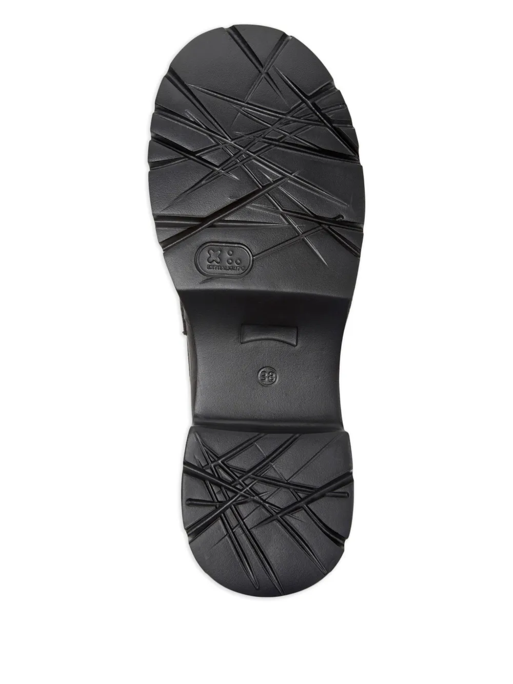 Camper Milah penny leather loafers Black