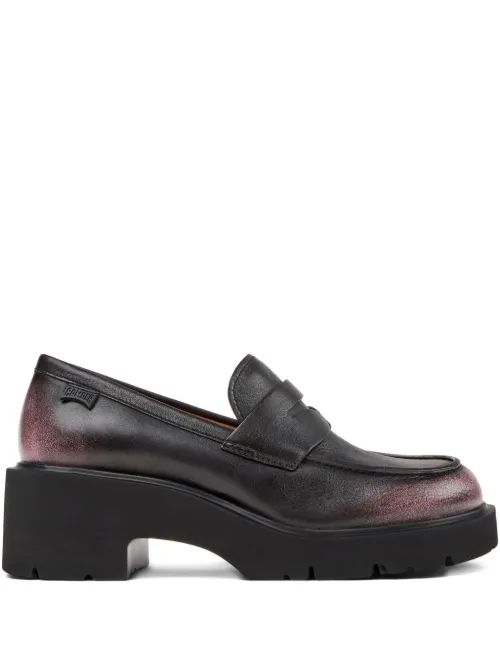 Mocassins Milah en cuir à entaille penny - Camper - Modalova