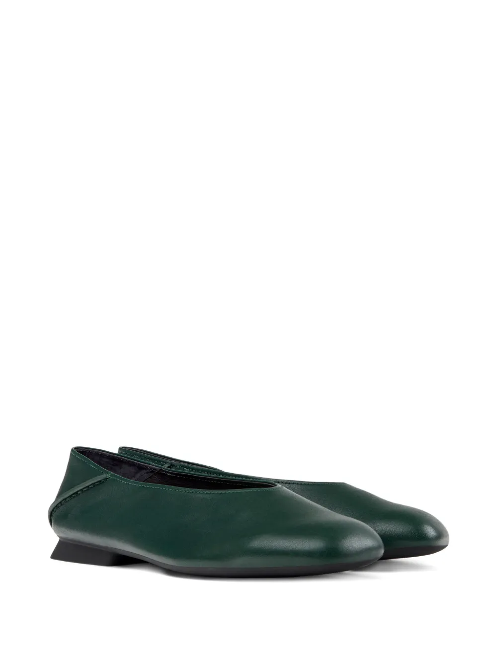 Camper Casa Myra leather ballet flats Green