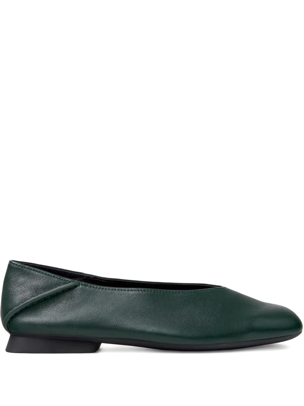 Camper Casa Myra leather ballet flats Green