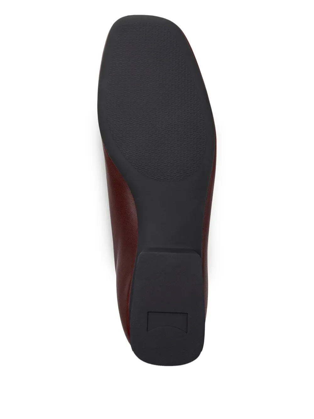 Camper Casi Myra leather flat pumps Red
