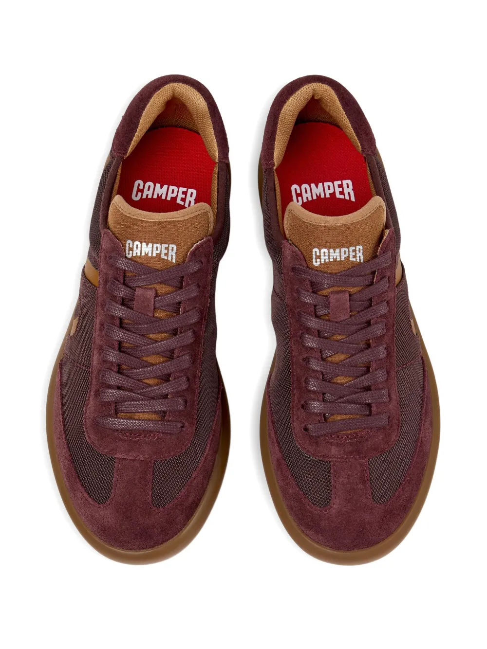 Camper Pelotas Soller suede sneakers Red