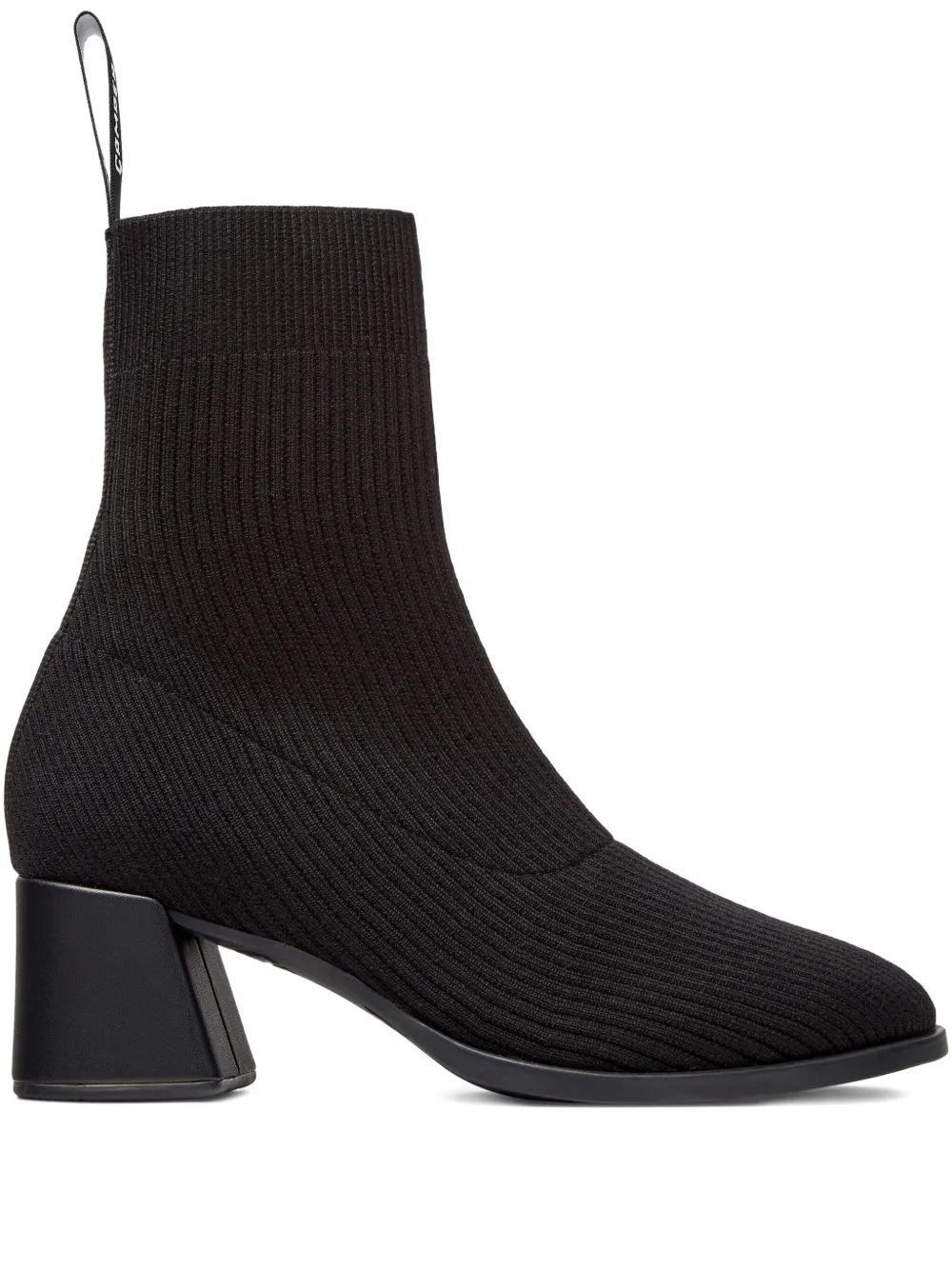 Camper 65mm Kora Knitted Block-heel Boots In Brown