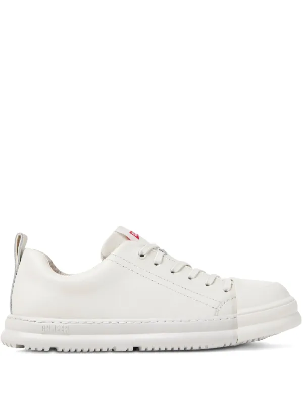 Camper Junction Runner Leather lace-up Sneakers White