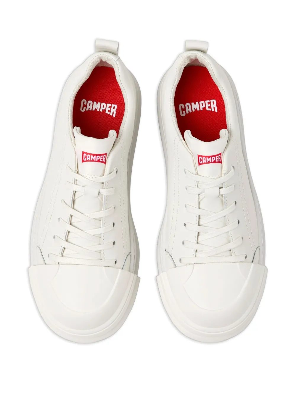 Camper Junction Runner leather lace-up sneakers White