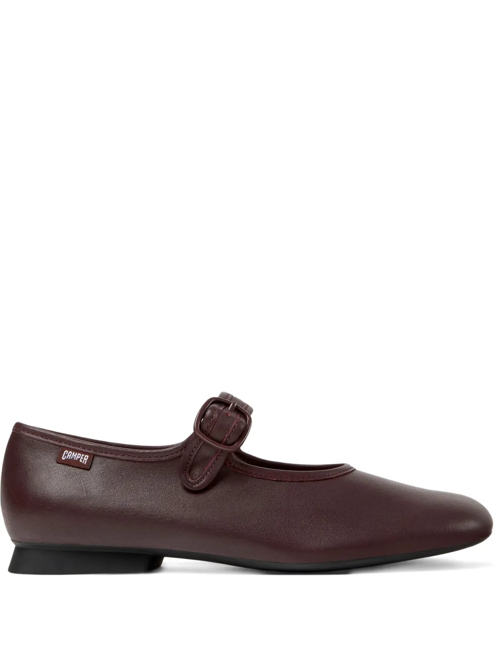 Camper Casi Myra buckle-strap flats pumps Red