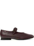 Camper Casi Myra buckle-strap flats pumps - Red