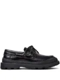 Camper leather lace-up loafers - Black